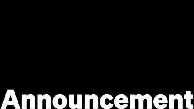 The image features the bold white text "Announcement" displayed against a solid black background, positioned at the bottom of the frame. This minimalist graphic serves as a teaser header for the accompanying post, which announces the launch of a zero-knowledge-as-a-service platform for AI agents now available on OKX.AI.