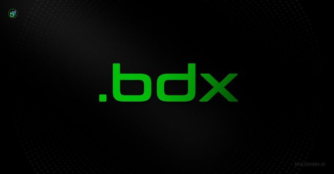 A black screen displays the text ".bdx" in bright green, with a small green logo in the top left corner and the URL "https://boldvox.io" in the bottom right.