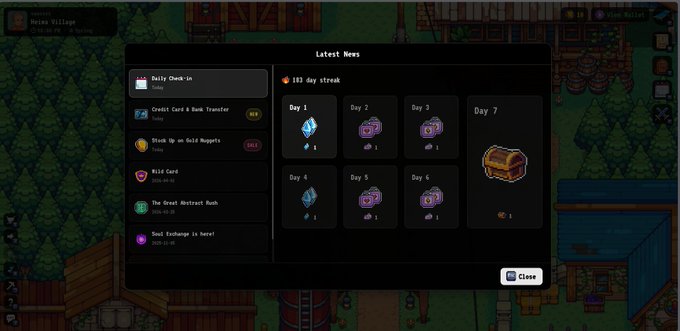 The image shows a computer screen displaying a game interface with various options and settings, including a "Lunch" menu that allows players to choose their meals during gameplay. The game appears to be a strategy-based adventure or puzzle game set within a fantasy world.