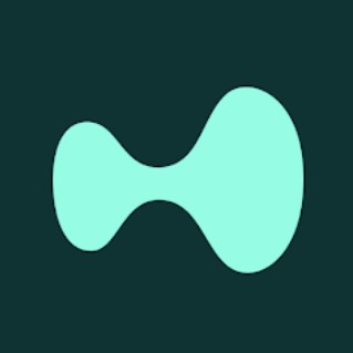 A simple green/teal wave-shaped logo on a dark background, representing the Hyperliquid cryptocurrency exchange.