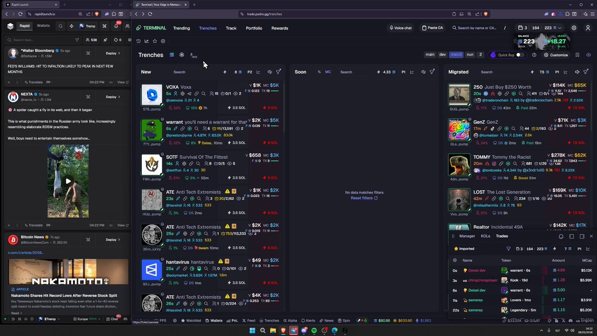 The image shows a computer screen with various tabs open, including one that reads "man just sent $troll to infinity". This suggests that someone has been sending mean messages or trolling others online. The presence of multiple tabs and posts on the screen indicates that this might be happening in a group chat or social media platform where people are discussing or sharing content related to the troll incident.

The image also shows a computer screen with a list of names, which could possibly be the names of people involved in the troll incident. The presence of these names and the context of the post suggest that this might be an ongoing issue among friends or acquaintances.