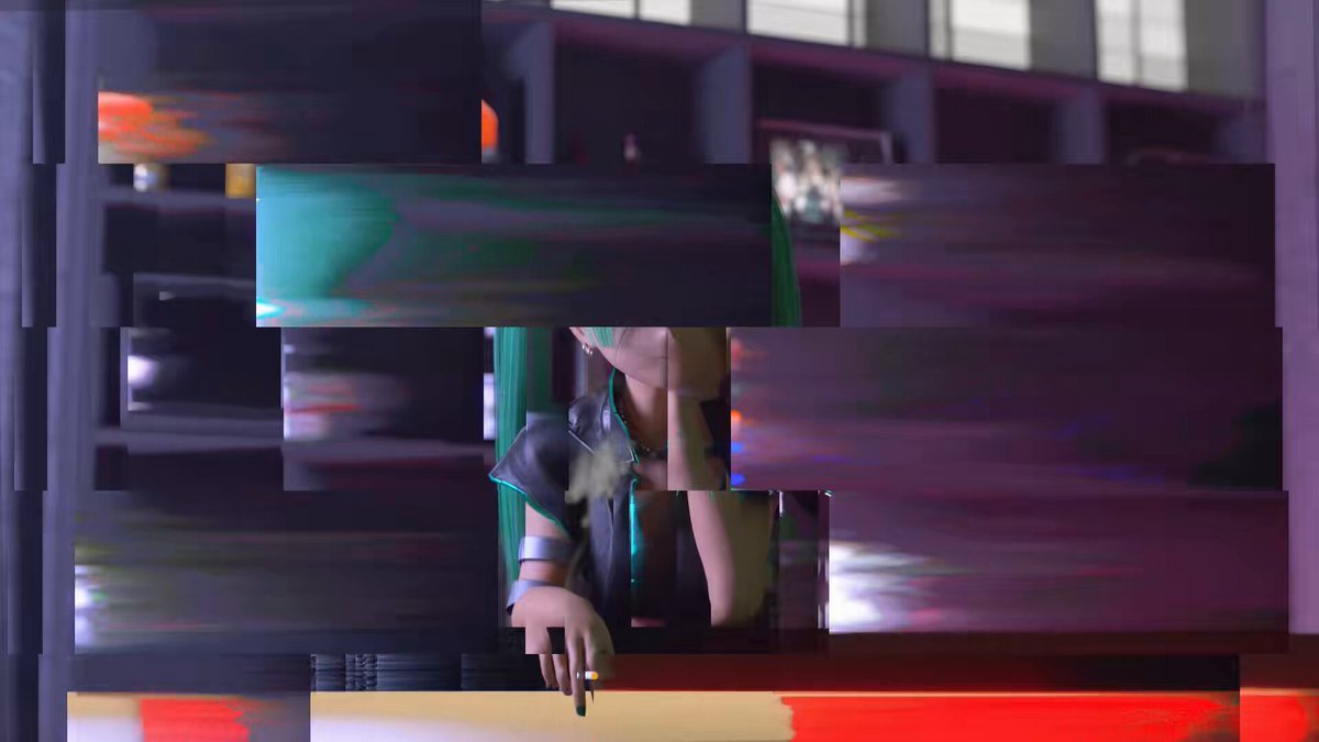 The image features a person's hand holding a cigarette, with their fingers slightly curled around it. The background consists of a series of vertical lines that create an abstract pattern, giving the impression of a window or a wall. The text "All this talk of IP" is present in the image as well.
