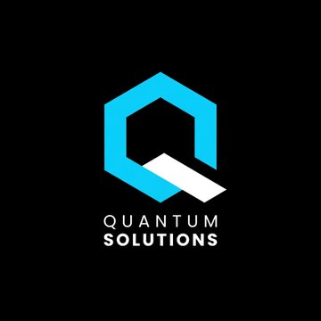 The image displays the Quantum Solutions logo, featuring a stylized blue and white hexagonal "Q" design above the company name in white text on a black background. This branding corresponds to the Japanese company mentioned in the post, which has been selling off its Ethereum holdings to fund its AI data center expansion.