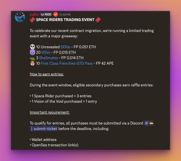 The image shows an email message from a trading platform that has been sent out to its users. The email contains information about a recent trading event where winners have been drawn and prizes have been sent out, congratulating the winners and informing them of their prize money. The email also mentions that there is a special offer for those who participated in the event, which could be related to trading space riders or other types of investments.
