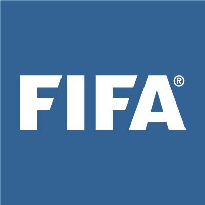 The FIFA logo in white text on a blue background.