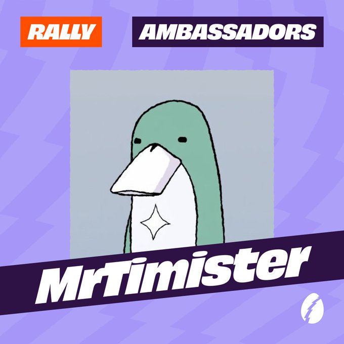 The image features a cartoon penguin wearing a white shirt with a blue star, standing against a purple background. The text "Mr Timmister" is written below the penguin's head, indicating that this is an advertisement for Mr Timmister.