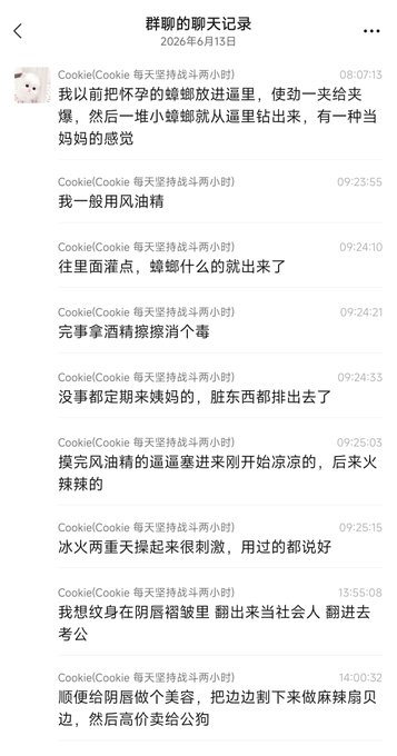 This is a screenshot of several short messages from a Chinese-language app named Cookie, in which the familiar Cookie, the cookie bus, is shown as the avatar.