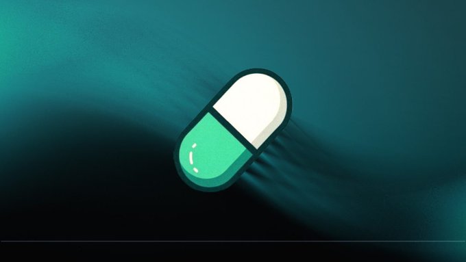 A stylized pill capsule illustration in green and white floats against a dark teal gradient background, symbolizing Pump.fun's expansion onto HyperEVM and its integration into Hyperliquid's trading ecosystem.