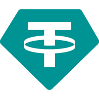 The image shows the Tether (USDT) logo, featuring a stylized "T" inside a teal-colored hexagon. This relates to the post, which announces that Ledger users can now access USDC or USDT liquidity against wrapped Bitcoin through Morpho Labs, with USDT being one of the stablecoins available for borrowing.