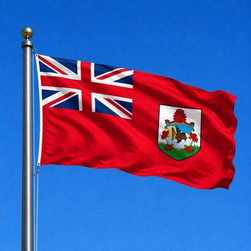 The image features a British flag flying high against a blue sky. The flag has red, white, and blue colors with a Union Jack design at its center. Below the flag, there's text that reads "BRUTAL Bermudas se asocia con Stellar para convertirse en la primera economía del MUNDO totalmente basada en la tecnología #blockchain". The image also includes a caption about the Bermuda Triangle and its association with the British flag.

The post is titled "BRUTAL Bermudas se asocia con Stellar para convertirse en la primera economía del MUNDO totalmente basada en la tecnología #blockchain". The image focuses on the connection between the Bermuda Triangle and the British flag, suggesting that there might be a historical or cultural link between these two elements.

The caption provides context about the Bermuda Triangle by stating "BRUTAL Bermudas se asocia con Stellar para convertirse en la primera economía del MUNDO totalmente basada en la tecnología #blockchain". This implies that the Bermuda Triangle is a place where ships have been lost at sea, and it has become a subject of interest for historians and researchers.