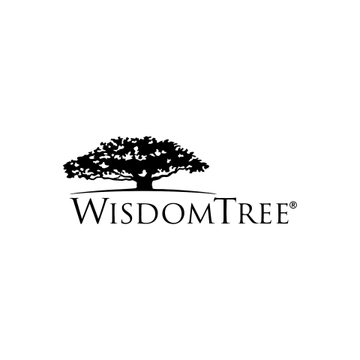 The image displays the WisdomTree logo, featuring a stylized tree silhouette above the company name "WISDOMTREE" in black text. This branding relates to the announcement of WisdomTree Onchain, the company's new platform uniting 15 SEC-registered tokenized funds under one consolidated brand.