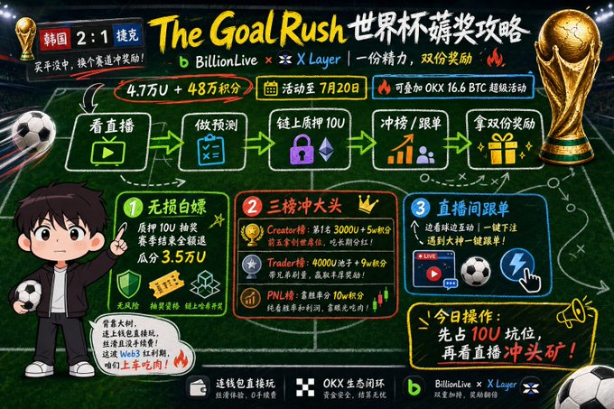 In this image, a cartoon boy is holding a soccer ball next to a sports trophy. The caption of the image reads "The Goal Rush" and there is a description of an online game called "The Goal Rush". This could be related to the post by another person in the comment section.