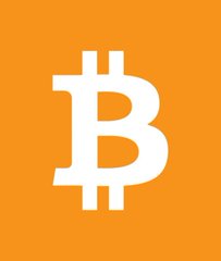 An orange graphic featuring a large white Bitcoin “₿” symbol. It illustrates the accompanying post that BlackRock clients bought $205.91 million worth of Bitcoin ($BTC).