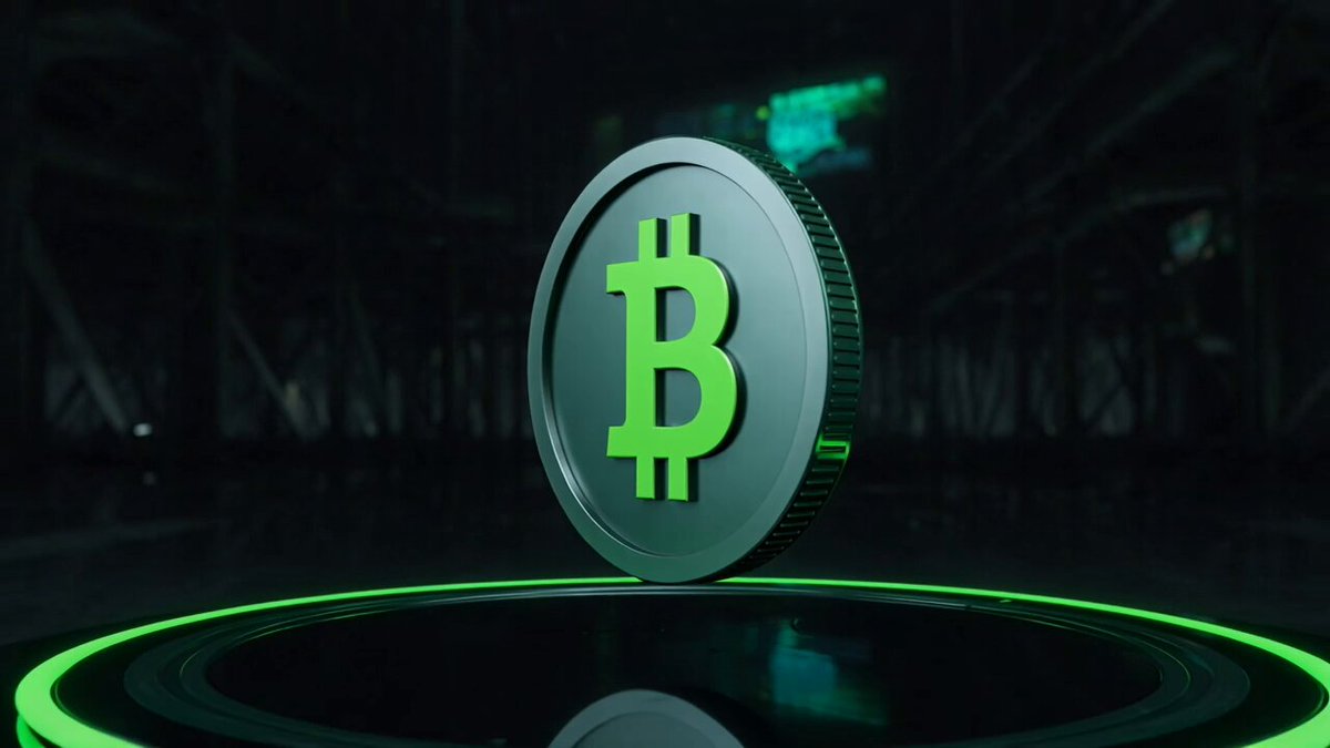 The image features a green coin with the letter "B" prominently displayed on it. The coin is placed on a black surface against a dark background, which creates an interesting contrast. In the top right corner of the image, there's text that reads "Zest Protocol is the hub for Bitcoin yield strategies." Below this text, there are three bullet points explaining how to earn Bitcoin staking yield and borrow Bitcoin using Zest Protocol.