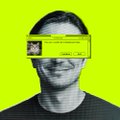 A man is shown with a yellow "JUST BANNERS" sticker covering his eyes against a bright yellow background, visually echoing the urgent "JUST BANNERS" whitelist promotion in the post, where only 24 hours remain to sign up before access closes.