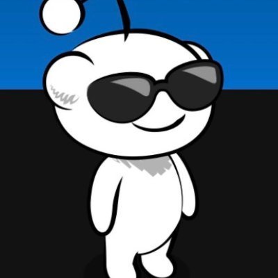 A cartoon illustration of a white character wearing black sunglasses and a grey scarf, with a speech bubble, standing against a blue and black background.