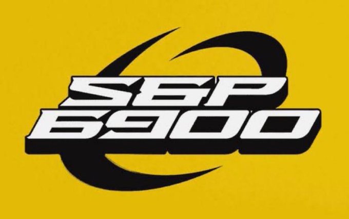 A bold yellow graphic displays the stylized "SPX 6900" logo with black swooping accents, visually reinforcing the "#SPX6900" ticker referenced in the post's rallying message about belief and an imminent outcome.