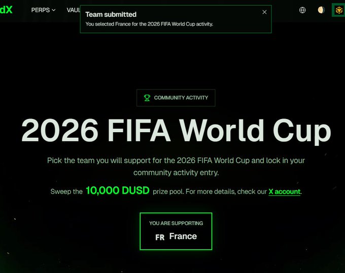 The image displays a webpage for the UEFA World Cup, which appears to be a promotional tool for the event. It features a banner that invites viewers to support their local teams by signing up for the FIFA World Cup activity. The page includes details about the activity, such as selecting France and locking in one's entry, as well as instructions on how to participate. The image also shows the name of the Facebook page associated with the activity, indicating that the followers are encouraged to share the post with their friends who might be interested in joining.