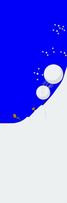 The image depicts a snowy slope with a snowman and scattered snowballs against a blue sky, seemingly unrelated to cryptocurrency. The whimsical, wintery scene doesn't directly relate to the post about lifting an NDA between Swift and XRP, making it appear as a generic or placeholder illustration accompanying the message.