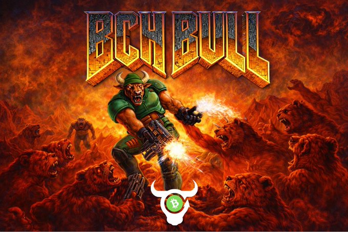 The image features a man dressed as a bull with horns, surrounded by numerous brown bears. The bulls are engaged in combat or fighting for dominance over the bears. The scene suggests that they might be in a battle or war-like situation, possibly within a video game setting like the one depicted on the poster.
