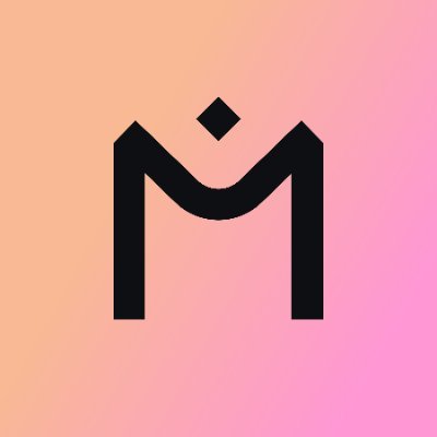 The image features a logo with the letter "m" written in black against a pink background, which appears to be a gradient or a light pink color. The text "When you know, you know!" is also present within the image. This combination of elements suggests that the logo could represent a brand or company related to tokenizing anything and emphasizing the importance of knowledge sharing.
