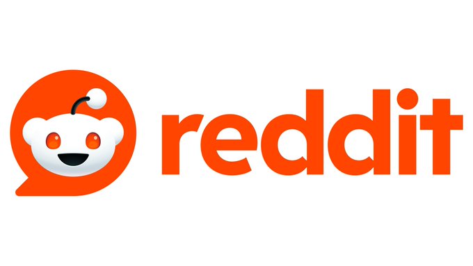 The Reddit logo featuring the iconic orange speech bubble with the white Snoo alien mascot and the word 'reddit' in orange lowercase letters.