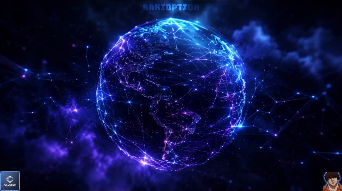 The image shows a large, blue planet with numerous stars and lines connecting different parts of it. The caption below the image reads "I built something on @CodeXero_xyz and it changed how I think about Web3 development." This suggests that the creator of this image has been experimenting with or learning more about Web3 technology, possibly using a virtual environment like CodeXero to build their projects.