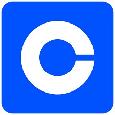 The image features a blue square with a white circle within it, forming an "O" shape. Below this logo, there's text that reads, "BOOOOOM! $XRPS price is now live on #Coinbase. #Coins." This information is associated with the word "Coins", suggesting it could be related to coins or their value.