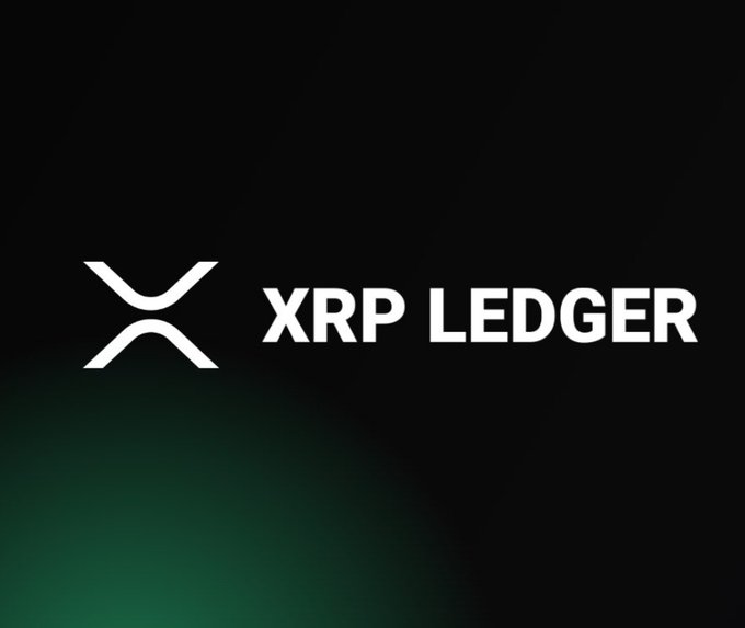The image shows a logo for an online platform called "XRP Ledger", which is designed by the company Ripple. The logo features a white "X" with a green background, symbolizing the cryptocurrency XRPC. The text "XRP Ledger" is written in black below the logo. The post discusses the thesis that XRP is not suitable for tokenization and highlights its institutional-grade legal compliance features, built-in security architecture, and high liquidity capacity as reasons why it is a suitable network for tokenization.