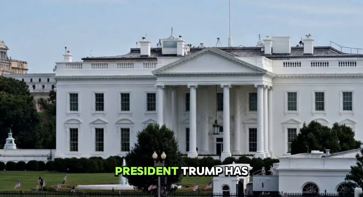 The image features a large white building with columns, which appears to be the White House. The text "TRUMP'S BIG ANNOUNCEMENT TRUMP SAYS A MASSIVE announcement IS Coming" is written above the photo of the White House. This statement suggests that there might be an upcoming event or development related to digital assets and their adoption in America.
