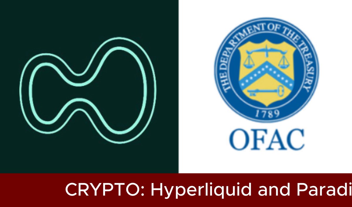 The image features a green circle with an "O" inside of it, accompanied by the words "CIPHERS" written below it. The text also includes the words "CRYPT", "HYPERLiquid", and "Paradigm". These terms are related to cryptocurrency technology and its potential applications in the financial world.