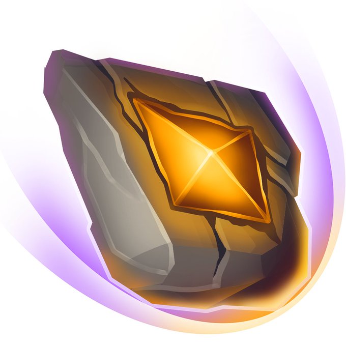 The image shows an illustration of a Sleepagotchi, which is a digital character from the popular video game series Sleepagotchis. The Sleepagotchi has a unique design with a yellow diamond at its center, giving it a distinct appearance. It is depicted in a 3D rendering and is surrounded by purple lines that create an interesting visual effect. The image also includes text that reads "Hey sleepers! Diving deep into the exciting world of Sleepagotchi @sleepagotchi and exploring its clan features is truly game changing for building better habits together". This suggests that the Sleepagotchi can be a fun and engaging way to learn about healthy habits, as it encourages players to interact with their digital character and explore the virtual world.