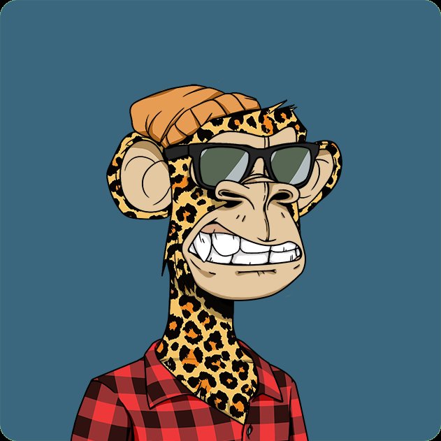 The image features a cartoon monkey wearing glasses, sunglasses, and a plaid shirt with a red collar. The monkey appears to be smiling and has an overall cheerful expression. The caption of the image reads "rain or shine win or lose when you say bored ape yacht club i say yes bored ape yacht club". This phrase is related to the post because it suggests that the monkey's outfit, which includes sunglasses and a plaid shirt with a red collar, might be suitable for both rainy and sunny weather. The phrase "yacht club" could also indicate that the monkey is part of an online community or group where people share their outfits and fashion choices.