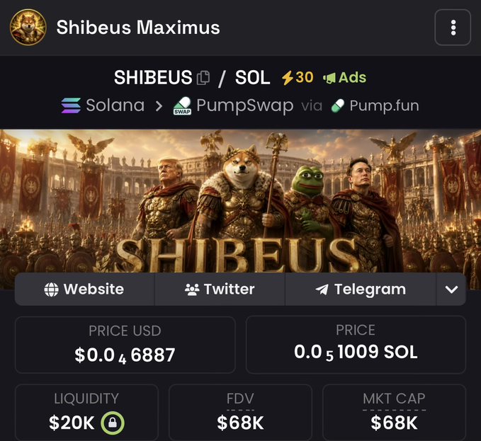 The image shows a page from an online marketplace, where users can buy or sell items like video games, trading cards, and collectibles. The main focus of the image is "SHIBEUS", which indicates that the platform may be selling Shibaus-related items such as trading card games or merchandise related to the Shibaus movies franchise. 

In addition to "SHIBEUS", there are several other items for sale on this particular page, including a Nintendo Wii, a video game controller, and a Pokemon trading card deck. The price of these items is $0.68, which suggests that they are reasonably priced offerings for the marketplaces. A user has also asked to buy Shibaus at $36k, indicating interest in purchasing such an item from this particular marketplace.