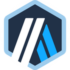 A circular logo featuring a dark blue hexagon with stylized "A" letters in white and light blue tones. The image appears to be the Arbitrum (ARB) project logo, which relates to the post discussing the upcoming token unlock event scheduled for July 16, 2026.