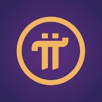 The image displays the orange Pi Network logo on a purple background, symbolizing the cryptocurrency mentioned in the post discussing the CLARITY Act's potential impact on Pi Network's regulatory status in the U.S.