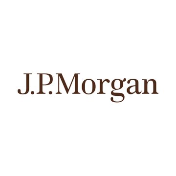 The image shows the text “J.P. Morgan” in brown on a white background. It is a JPMorgan-branded graphic accompanying the announcement about JPMorgan Asset Management making MonY and JLTXX tokenized money market funds available on Solana ($SOL) to qualified U.S. investors.