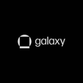 The image displays the Galaxy logo, featuring a stylized white icon next to the word "galaxy" on a black background. This represents Galaxy Research, the firm referenced in the update that has revised its assessment of the CLARITY Act's chances of passing in 2026.