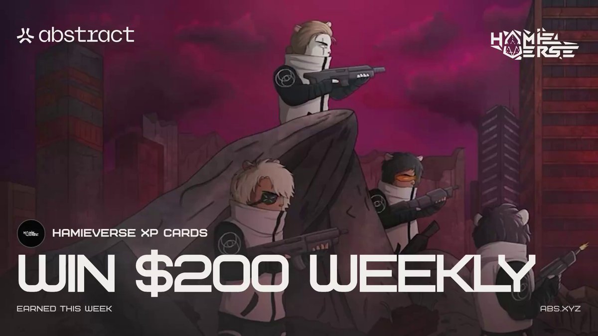 The image features a poster advertising an XP card giveaway. The poster has several people posing with guns, and there are two images of cats next to them. There's also some text on the poster discussing the theme of the event and offering a $200 prize for anyone who wins it. The poster is set against the backdrop of a city skyline at night, creating an intriguing and dynamic scene that captures attention and reinforces the idea that the event is taking place in an urban environment.