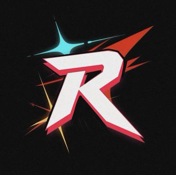 A stylized logo featuring a bold white and red letter "R" with cyan and orange accent highlights on a black background, representing the "Racerz_eth" community mentioned in the post, which is announcing approved communities and an upcoming CEX listing at 14:00 UTC.