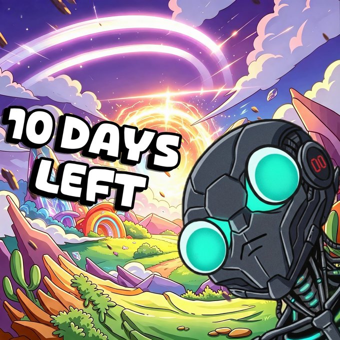 A stylized anime-style portrait of a blonde-haired character with blue eyes is set against a bright blue background, with the text "2026.9.26" and "chilly" signed in the bottom right corner—aligning with the DUO mint announcement for 2,222 pixel NFTs launching on LaunchMyNFT on September 30. The artwork likely serves as a teaser or featured piece from the upcoming collection.