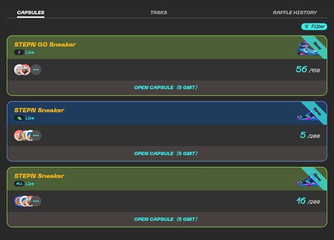 "Challenge Capsule beta has started!". This suggests that there is a new challenge within the capsules mode which requires participants to complete specific tasks or perform certain actions.