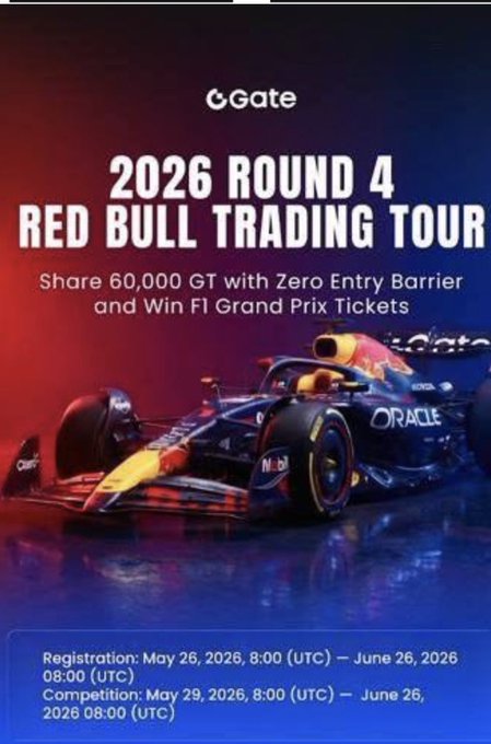 The image features a promotional poster for the 2021 round 4 of the Red Bull Racing Tour competition. The poster displays a red bull racing car at the center along with other cars and text that explains the event's details. At the bottom, there is information about registration opportunities and a competition schedule.