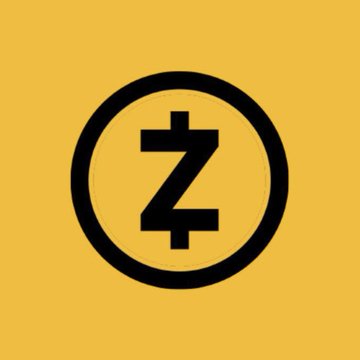The Zcash (ZEC) logo is displayed in black on a yellow background, representing the cryptocurrency that surged to an eight-year high of $836 following Grayscale's filing to convert its Zcash Trust into an ETF.