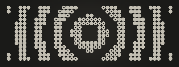 The image displays the word "IRONY" spelled out in a dot-matrix/LED-style font, with each letter made up of small white circles on a black background.

The image relates to the post through the concept of irony—the speaker is announcing they'll participate regardless of a whitelist ("WL or no WL"), which is an ironic stance given that whitelist requirements are typically meant to restrict access, making their cavalier attitude about joining a point of humorous contradiction.
