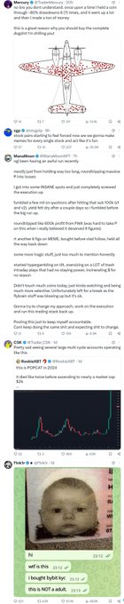 The image shows a series of social media posts and tweets discussing MSTR (MicroStrategy) and Bitcoin, including a price chart showing MSTR trading around $400 and a "Dumb it Down" meme with labels like "HODL," "Light fight lol," and "this is NOT a joke."

The posts reflect the mood from late January/early February 2025 following MicroStrategy's Q3 2026 earnings, with users sharing bearish sentiment about both MSTR stock and Bitcoin's price action during that volatile period.
