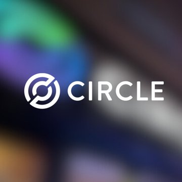 The Circle logo ($CRCL) is displayed against a blurred background, visually representing the company's recent milestone of receiving a limited-purpose trust charter from the New York Department of Financial Services for Circle New York Trust, as announced by CEO Jeremy Allaire.