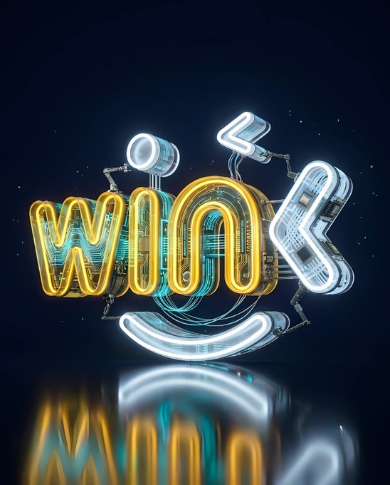 A 3D digital artwork of the word 'WHO' constructed from glowing yellow and white neon tubes and metallic circuitry.