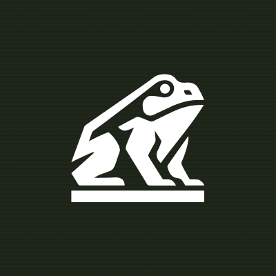 The image features a stylized white frog mascot, which aligns with the post's description of "Naka" as the official mascot for BSC's Pepe project. The frog, a Pepe-inspired figure, represents the project's branding that distributes BTC dividends and sponsors CZ's Hong Kong conference.