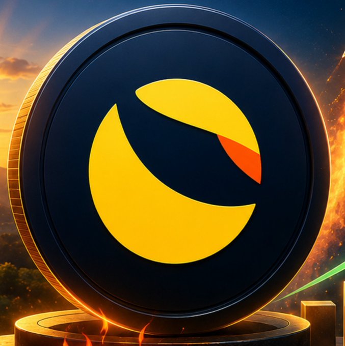 A 3D rendered image of a dark coin with a yellow stylized 'e' logo and orange accent, set against a dramatic fiery background.